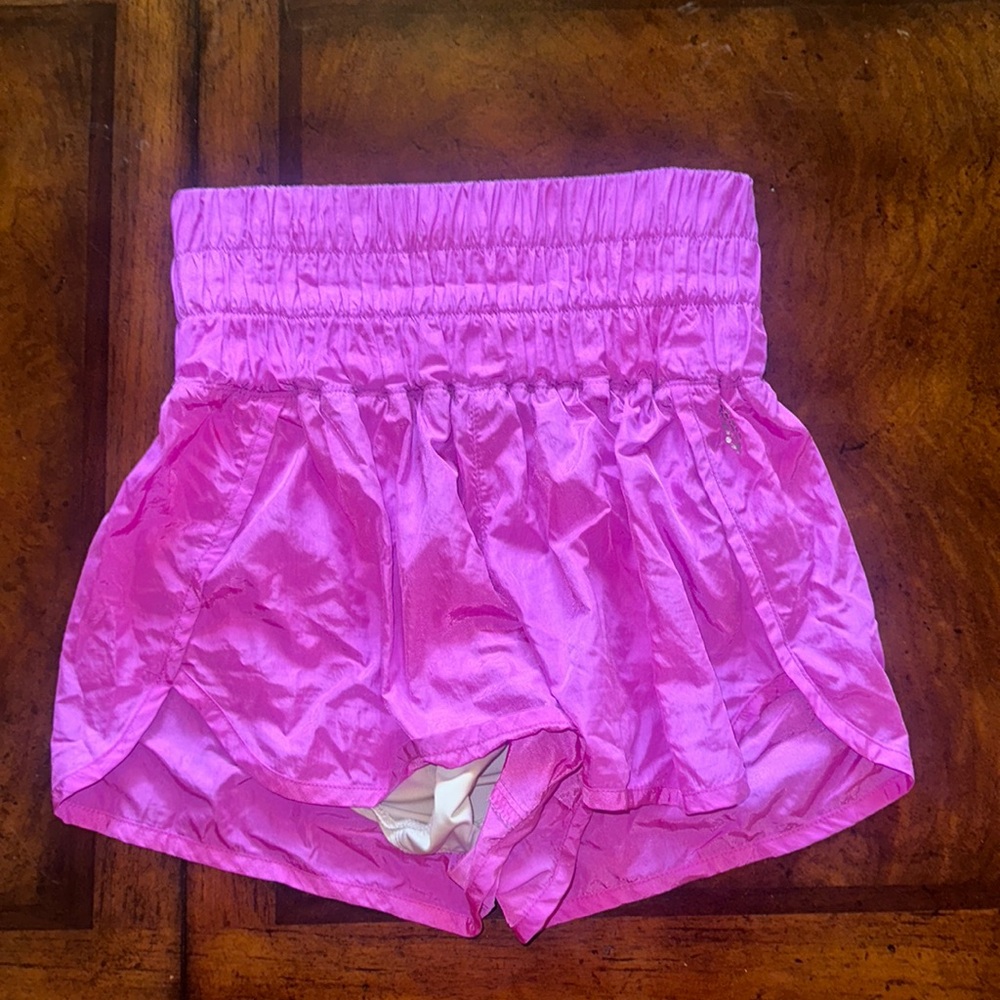 Small Pink Free People Movement Way Home shorts